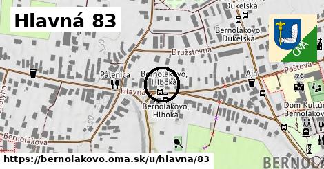 Hlavná 83, Bernolákovo