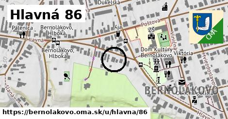 Hlavná 86, Bernolákovo