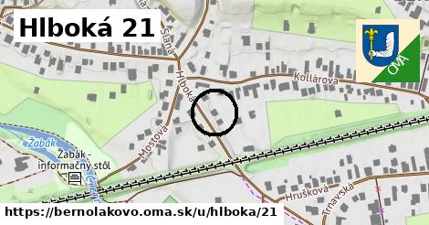 Hlboká 21, Bernolákovo