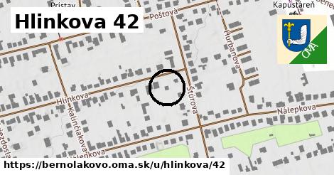 Hlinkova 42, Bernolákovo