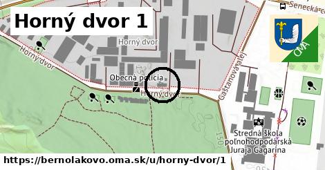 Horný dvor 1, Bernolákovo