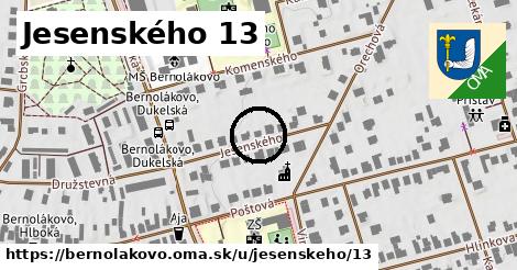 Jesenského 13, Bernolákovo