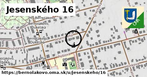 Jesenského 16, Bernolákovo