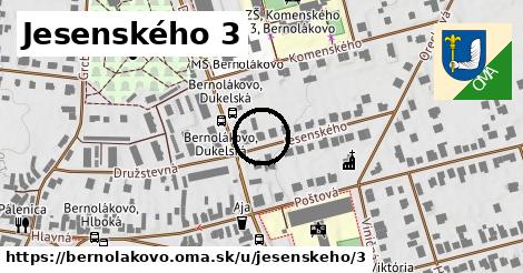 Jesenského 3, Bernolákovo