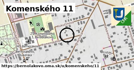 Komenského 11, Bernolákovo