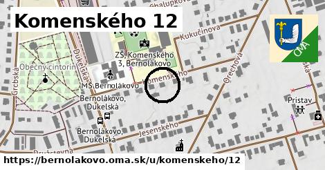 Komenského 12, Bernolákovo