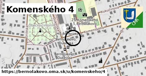 Komenského 4, Bernolákovo