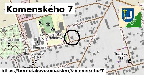 Komenského 7, Bernolákovo