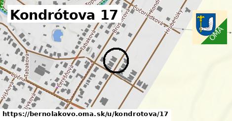 Kondrótova 17, Bernolákovo