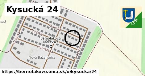 Kysucká 24, Bernolákovo