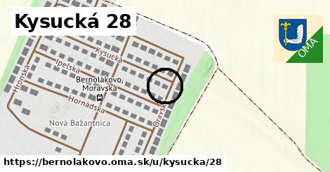 Kysucká 28, Bernolákovo