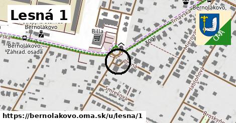 Lesná 1, Bernolákovo