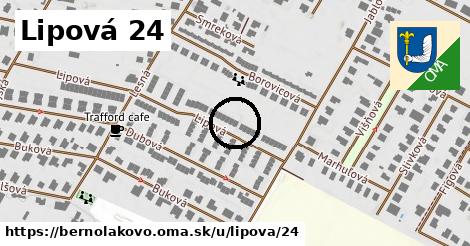 Lipová 24, Bernolákovo