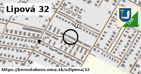 Lipová 32, Bernolákovo