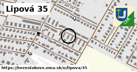 Lipová 35, Bernolákovo