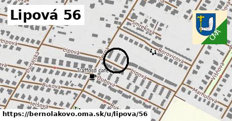 Lipová 56, Bernolákovo