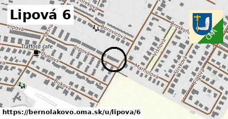 Lipová 6, Bernolákovo