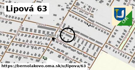 Lipová 63, Bernolákovo