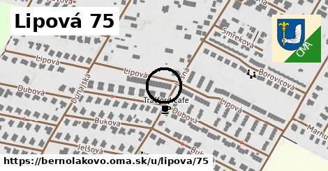 Lipová 75, Bernolákovo