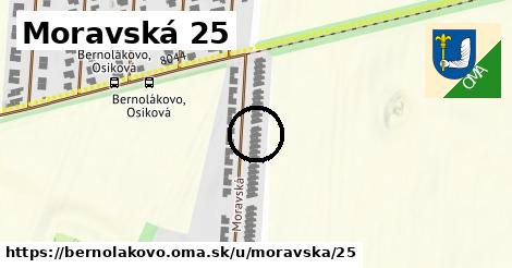 Moravská 25, Bernolákovo