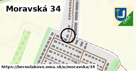 Moravská 34, Bernolákovo