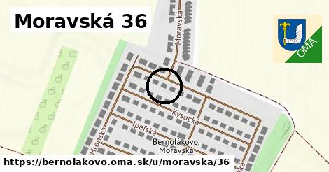 Moravská 36, Bernolákovo