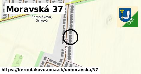 Moravská 37, Bernolákovo