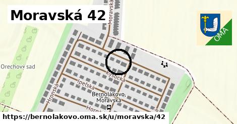 Moravská 42, Bernolákovo