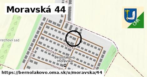 Moravská 44, Bernolákovo
