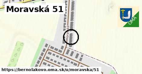 Moravská 51, Bernolákovo