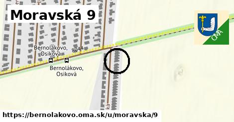 Moravská 9, Bernolákovo