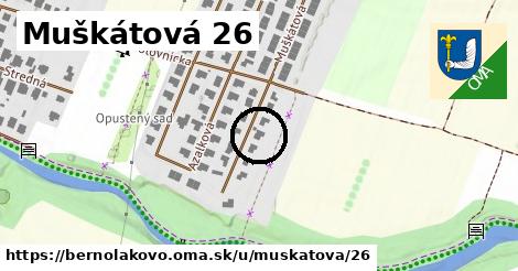 Muškátová 26, Bernolákovo