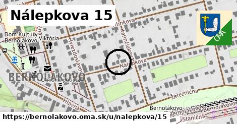 Nálepkova 15, Bernolákovo