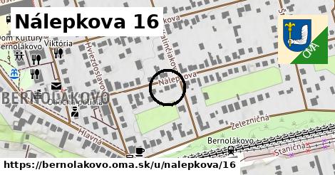 Nálepkova 16, Bernolákovo