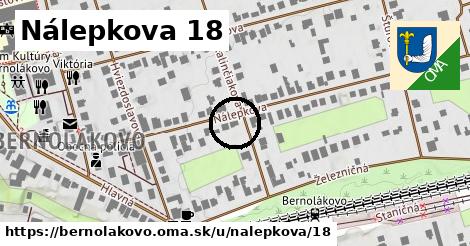 Nálepkova 18, Bernolákovo