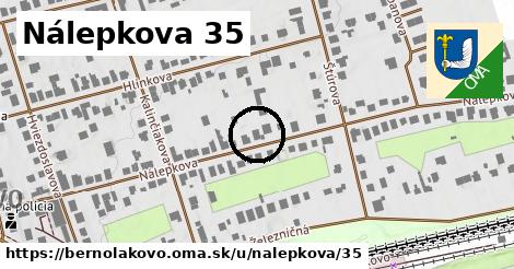 Nálepkova 35, Bernolákovo