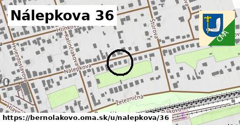 Nálepkova 36, Bernolákovo