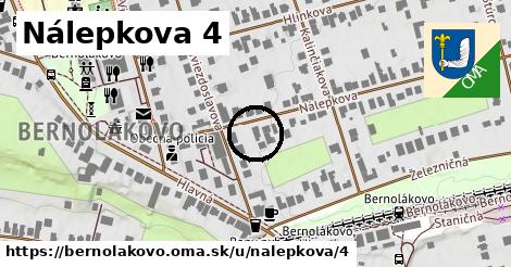 Nálepkova 4, Bernolákovo