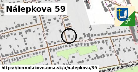 Nálepkova 59, Bernolákovo