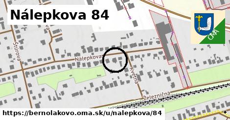 Nálepkova 84, Bernolákovo