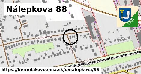 Nálepkova 88, Bernolákovo