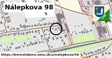 Nálepkova 98, Bernolákovo