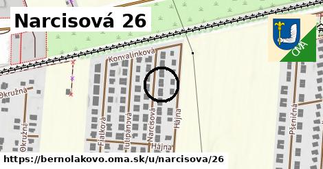 Narcisová 26, Bernolákovo