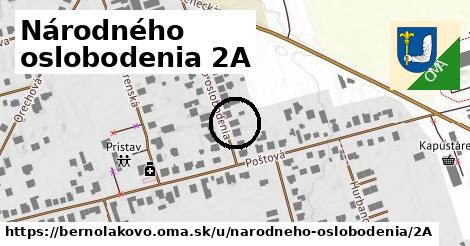 Národného oslobodenia 2A, Bernolákovo