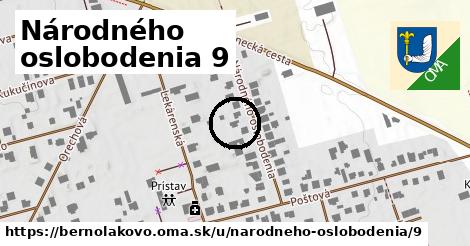 Národného oslobodenia 9, Bernolákovo