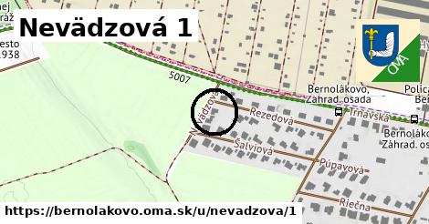 Nevädzová 1, Bernolákovo