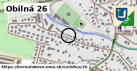 Obilná 26, Bernolákovo