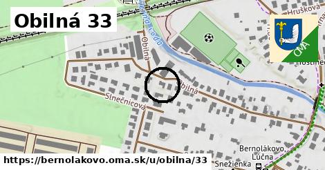 Obilná 33, Bernolákovo