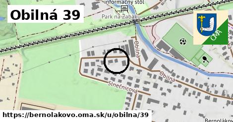 Obilná 39, Bernolákovo