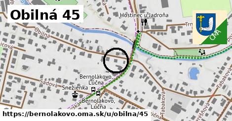 Obilná 45, Bernolákovo